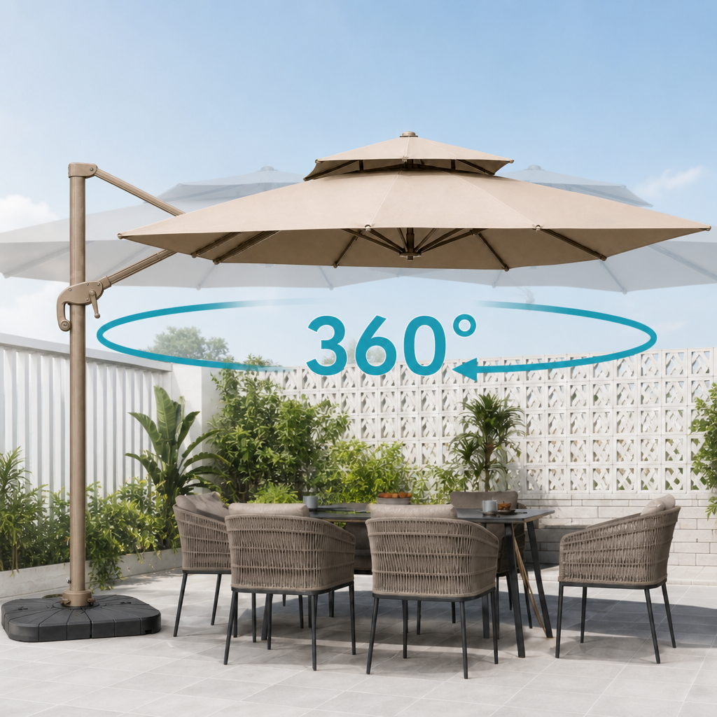 360° Rotating Cantilever Design