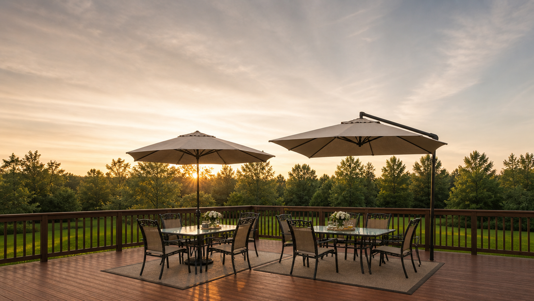 Why Two Cantilever Umbrellas Look the Same But Perform Universally Different