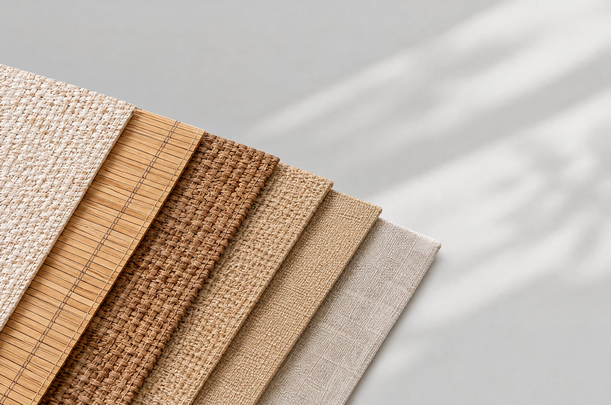 Natural woven surface