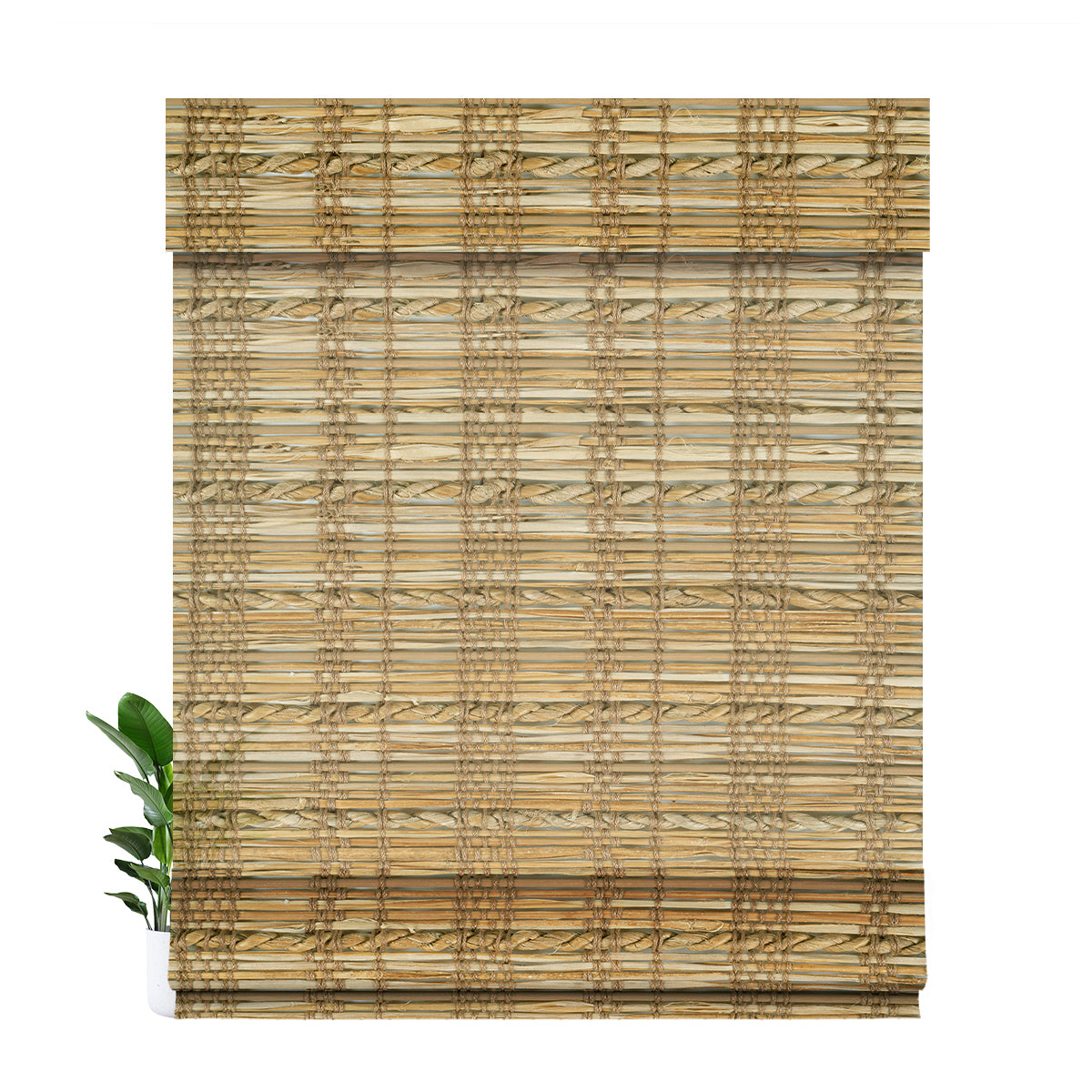 BESITSOL Organic Woven Bamboo Curtain