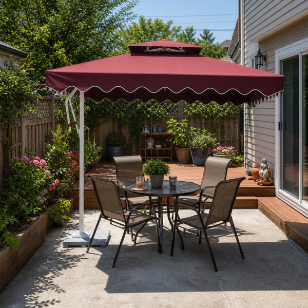 Aluminum Side Pole Umbrella / Roma Umbrella image 6