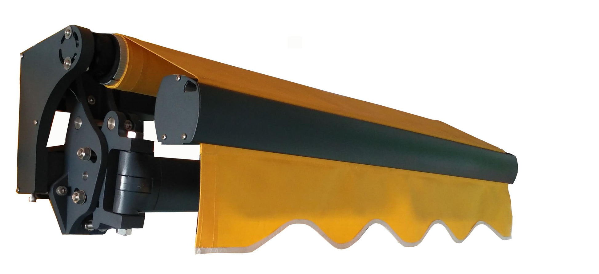 B02 cassette awning motorized product side view