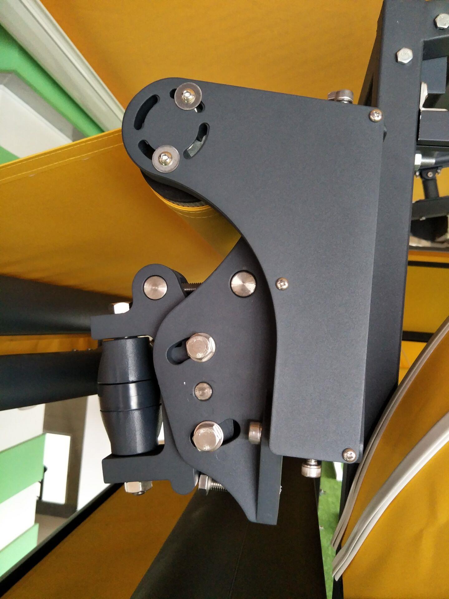 B02 heavy-duty awning arm mechanism detail