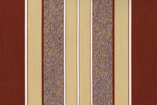 R 430 0 - Taupe Burgundy Stripe