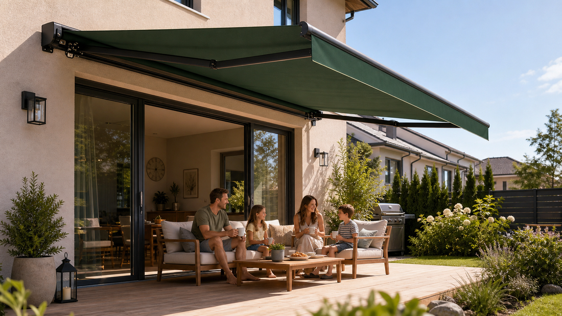 BESITSOL A380 residential patio shade hero